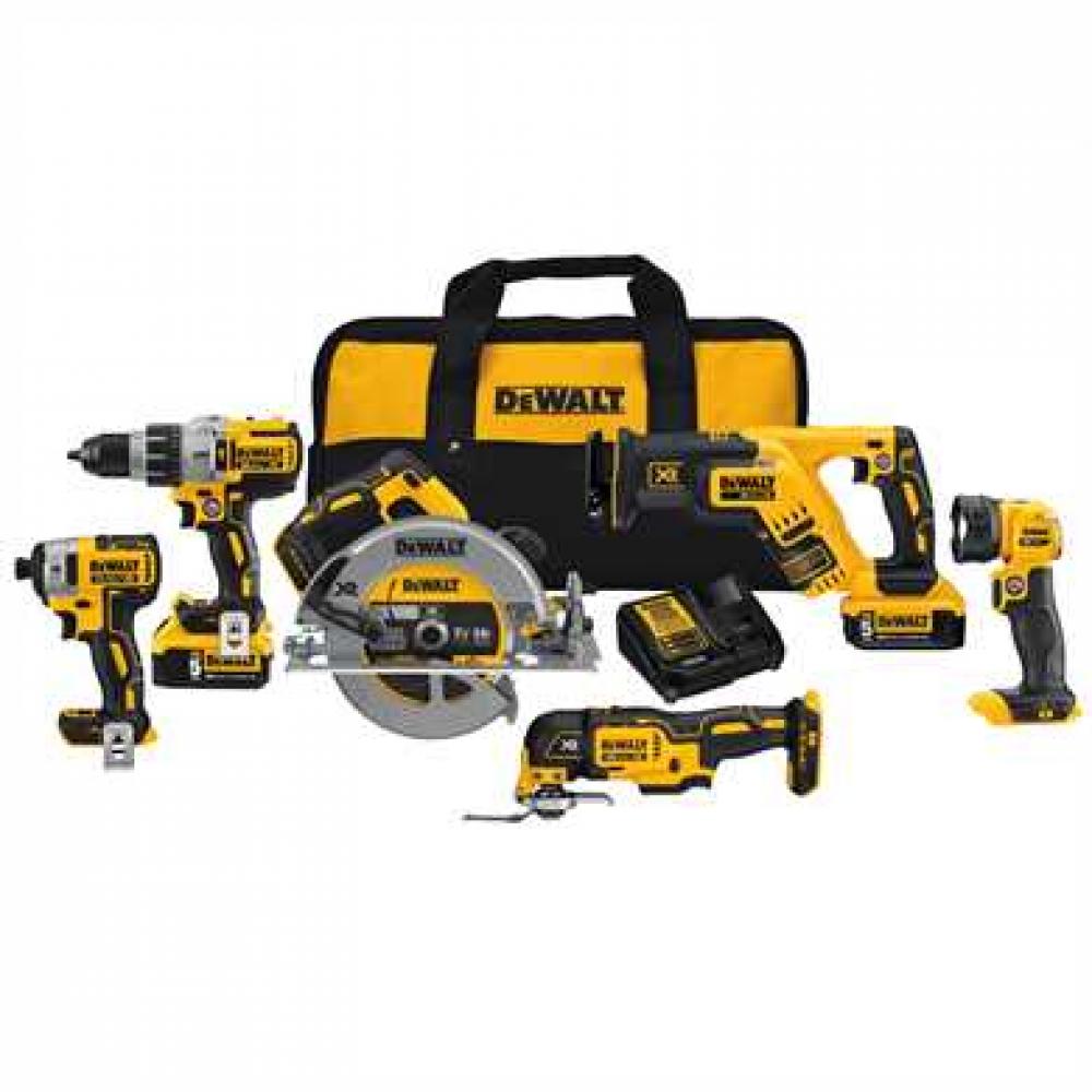 20V MAX* XR(R) 6-Tool Combo Kit