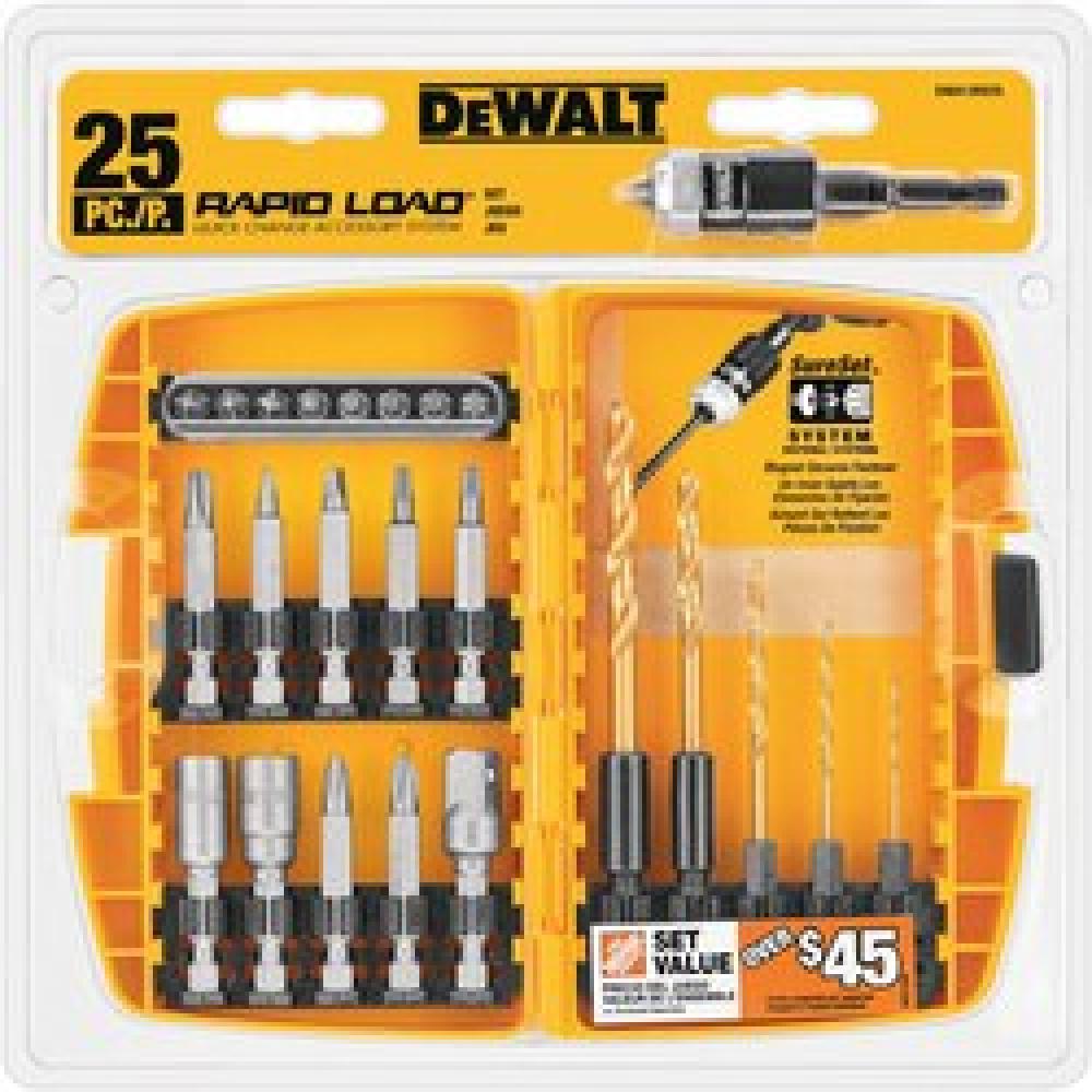 25 PC Drilling/Drive Rapid Load Set