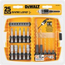 DeWalt DWA13RD25 - 25 PC Drilling/Drive Rapid Load Set