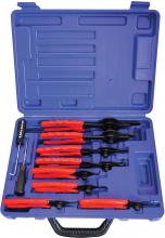 G2S AST-9401 - 10-PC INTERNAL/EXTERNAL SNAP RING PLIERS SET