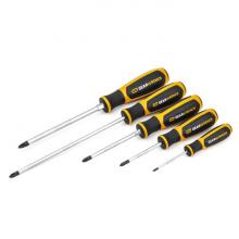 GearWrench 80052H - 5 Pc. Dual Material Phillips® Screwdriver Set