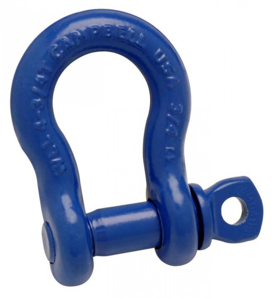 1/4&#34; ANCHOR SHACKLE,SCREW PIN, PAINTED