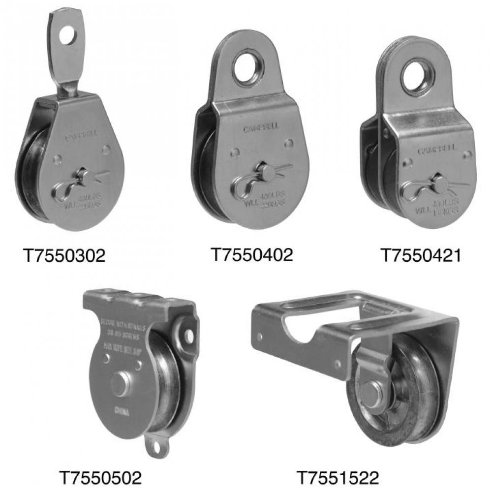 PULLEY,HD,SGL,SWL EYE,1-1/2&#34;