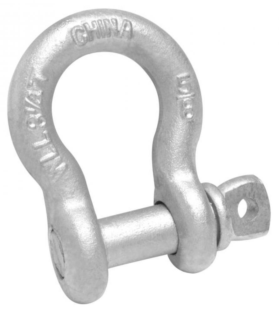 SHACKLE,SCREW PIN,1/4&#34;,H/G,TAGGED