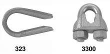 Campbell T7670479 - 1/2" WIRE ROPE CLIP