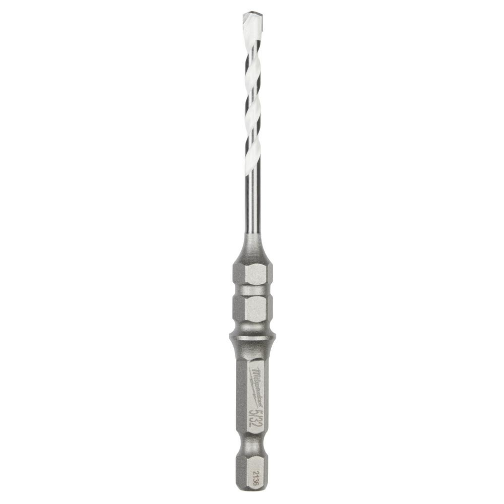 5/32&#34; x 4&#34; SHOCKWAVE™ Carbide Multi-Material Drill Bit for Concrete Screws