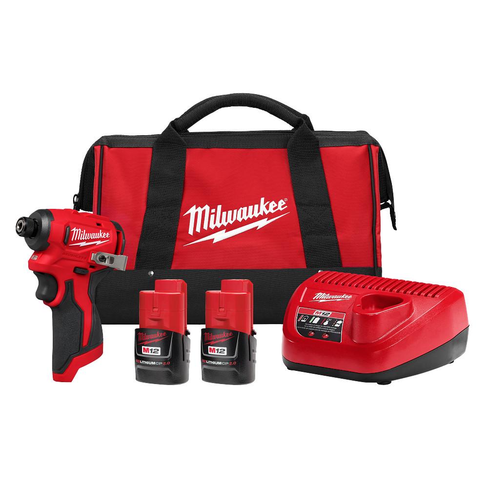 M12™ Subcompact Brushless 1/4&#34; Hex Impact Driver Kit