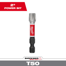 Milwaukee 48-32-6001 - SHOCKWAVE Impact Duty 2" T50 Impact Bit 1Pk