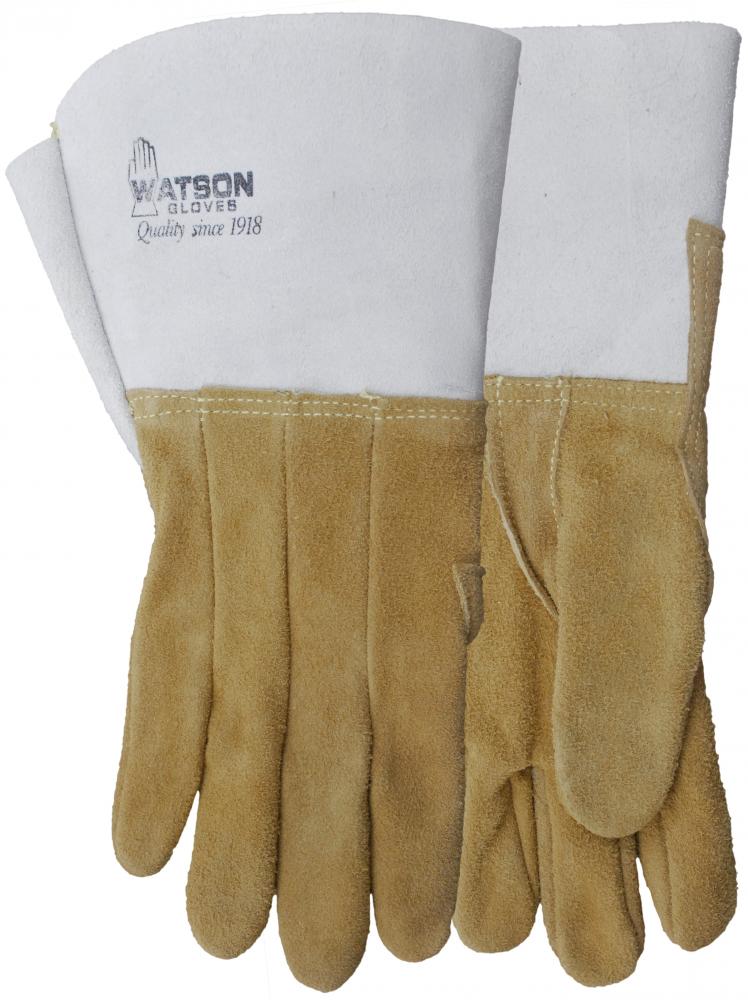 BUCKWELD CLUTE CUT SPLIT ELK WOOL LINED WELDING - 09