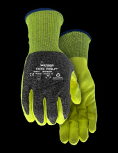 Watson Gloves 357-XXL - STEALTH DOG FIGHT A6 SANDY NITRILE COATED - XXL