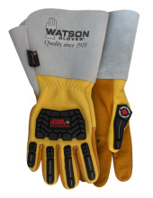 Watson Gloves 5782GCR-XXL - STORM TROOPER A5 TPR DEER BACK COW PALM GAUNTLET - XXL