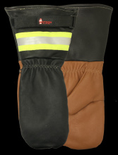 Watson Gloves 9200I-X - MOSCOW MULE FULL COW PALM PIG BACK SHERPA LINED MITT - X