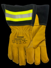 Watson Gloves 93774-XXL - POWERLINE A7 FULL COW C100 LINED 3 INCH GAUNTLET UTILITY - XXL