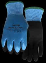 Watson Gloves 9393-XXL - STEALTH BLACK OPS A4 DOUBLE DIP FOAM LATEX ACRYLIG LINED COATED - XXL