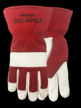 Watson Gloves 94001-X - RED BARON WASTENOT FULL COW SHERPA LINED GAUNTLET COMBO - X