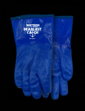 Watson Gloves 9454-X - DEADLIEST CATCH POLYURETHANE COATING ACRYLIC LINED COATED - X