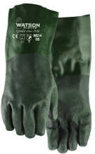 Watson Gloves WG14-L - DURA DIP DOUBLE DIP PVC 14 INCH GAUNTLET COATED