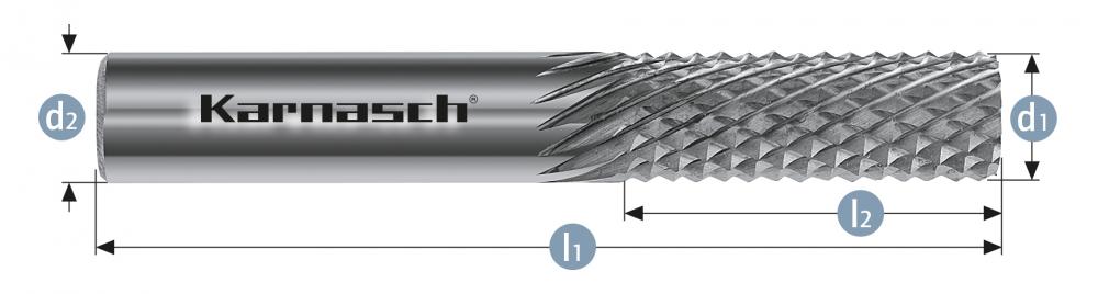 Tungsten carbide burr