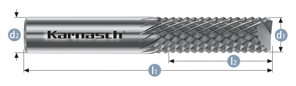 Tungsten carbide burr