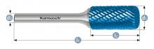 Karnasch 116010.030 - Tungsten carbide burr - BLUE-TEC