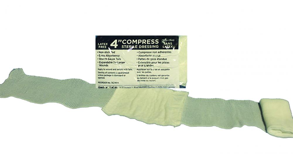COMPRESS/PRESSURE DRESSINGS - STERILE