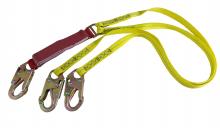 Dentec 16LSPL121601 - 6FT EEA TWIN LANYARD W/3/4 HOOK