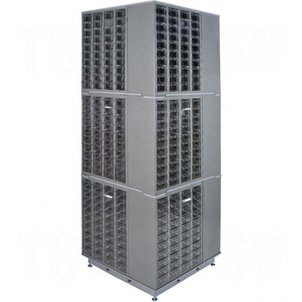 Heavy-Duty Industrial Carousel Drawer Cabinets
