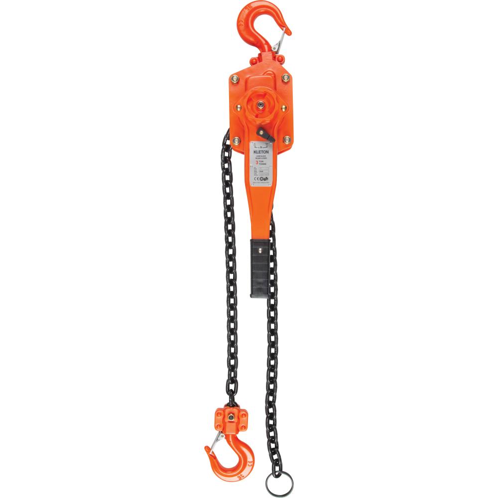 HOIST LEVER  1 1/2 TON (3000LBS) CAP 5&#39;LIFT