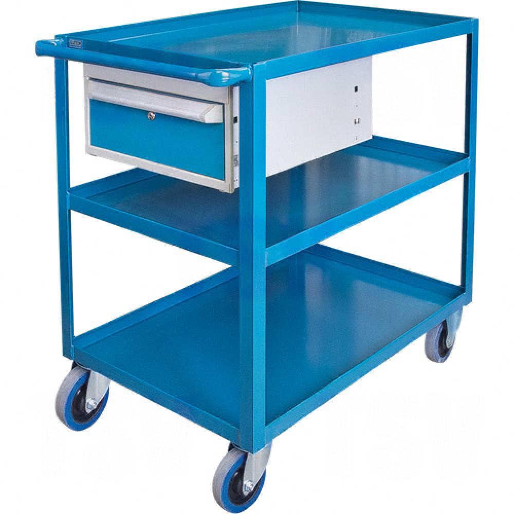 Heavy Duty Shelf Cart with Drawer