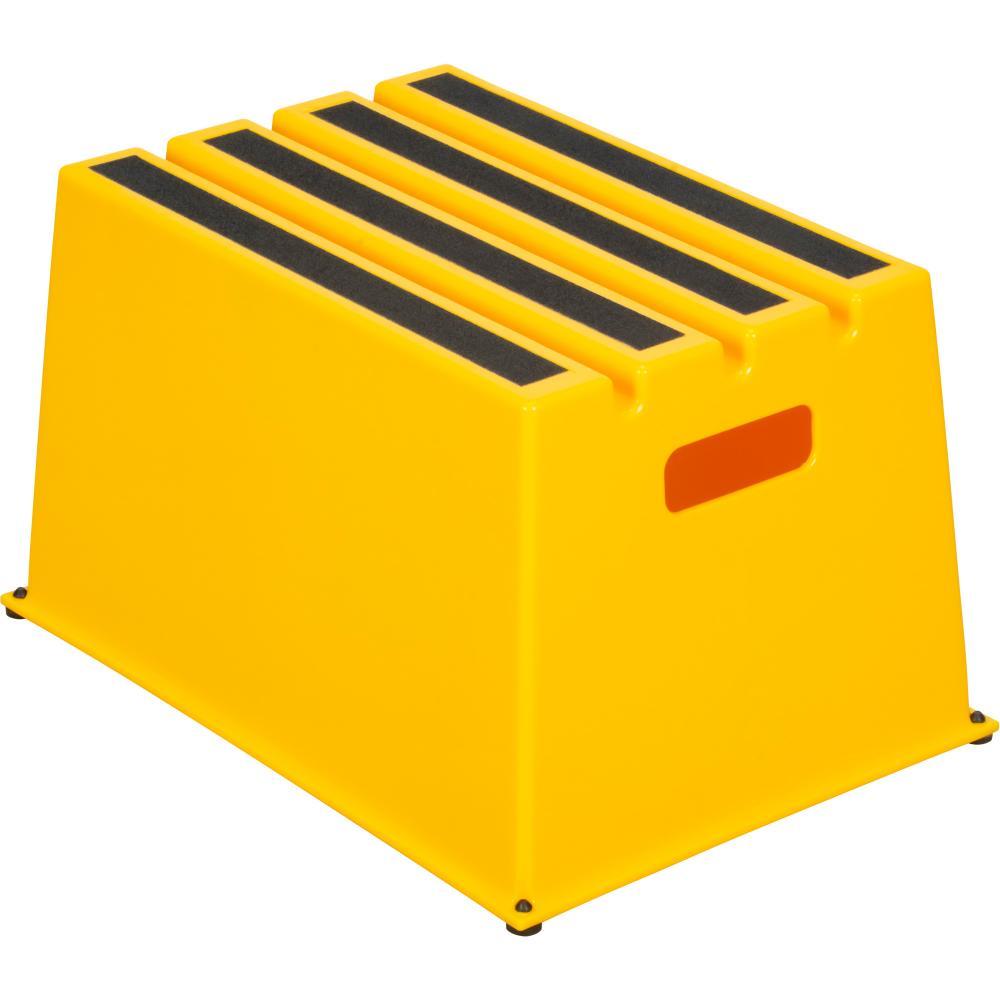 INDUSTRIAL STEP STOOL,1STEP,HDPE, 560 LBS. CAP