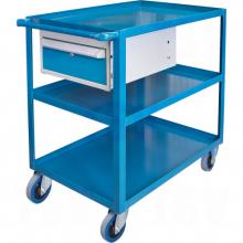 Kleton MH256 - Heavy Duty Shelf Cart with Drawer