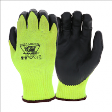 PIP Canada GP348453/XXL - Seamless Knit Engineered Yarn Glove with Premium Nitrile Coated MicroFoam Grip on Palm, Fingers & Kn