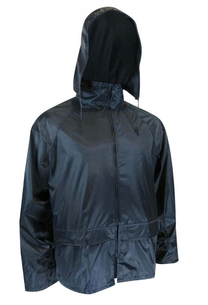 POLYESTER RAIN SUIT. JACKET AND PANTS