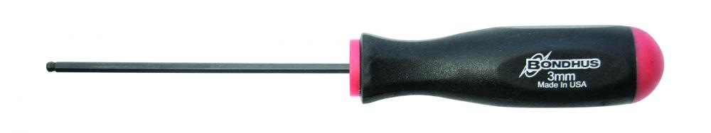 BONDHUS 3M X 3.3&#34; BALLPOINT SCREWDRIVER