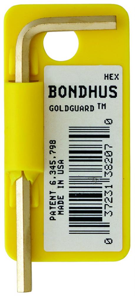 BONDHUS 10MS GOLDGUARD™ HEX L-WRENCH  W / TAB