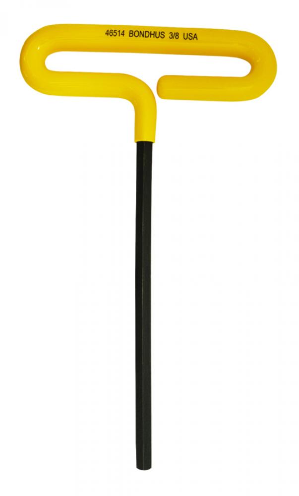BONDHUS 3/8 X 9&#34; CUSHION GRIP LOOPED HEX T-HANDLE