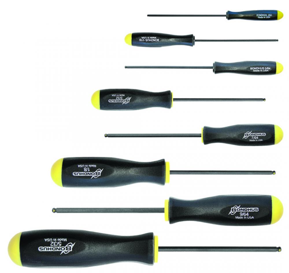 BONDHUS 8PC PROHOLD® BPT DRIVER SET .050-5/32