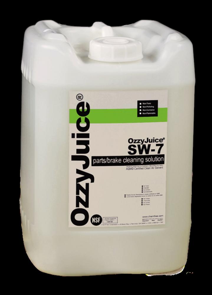 SmartWasher® OzzyJuice® SW-7 Parts/Brake Cleaning Solution, 5 Gal