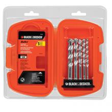 Black & Decker 16748 - 5-Piece Bullet(R) Speed Tip Masonry Drill Bit Set