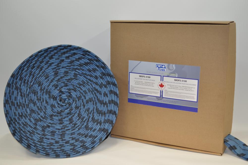 FLAT SOCK. OIL ONLY. 3&#34;X100&#39;. 1/CASE