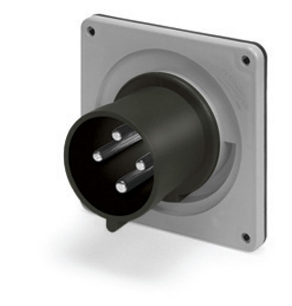 IP44 INLET 20A  3phase 600VAC  3P 4W  SPLASHPROOF