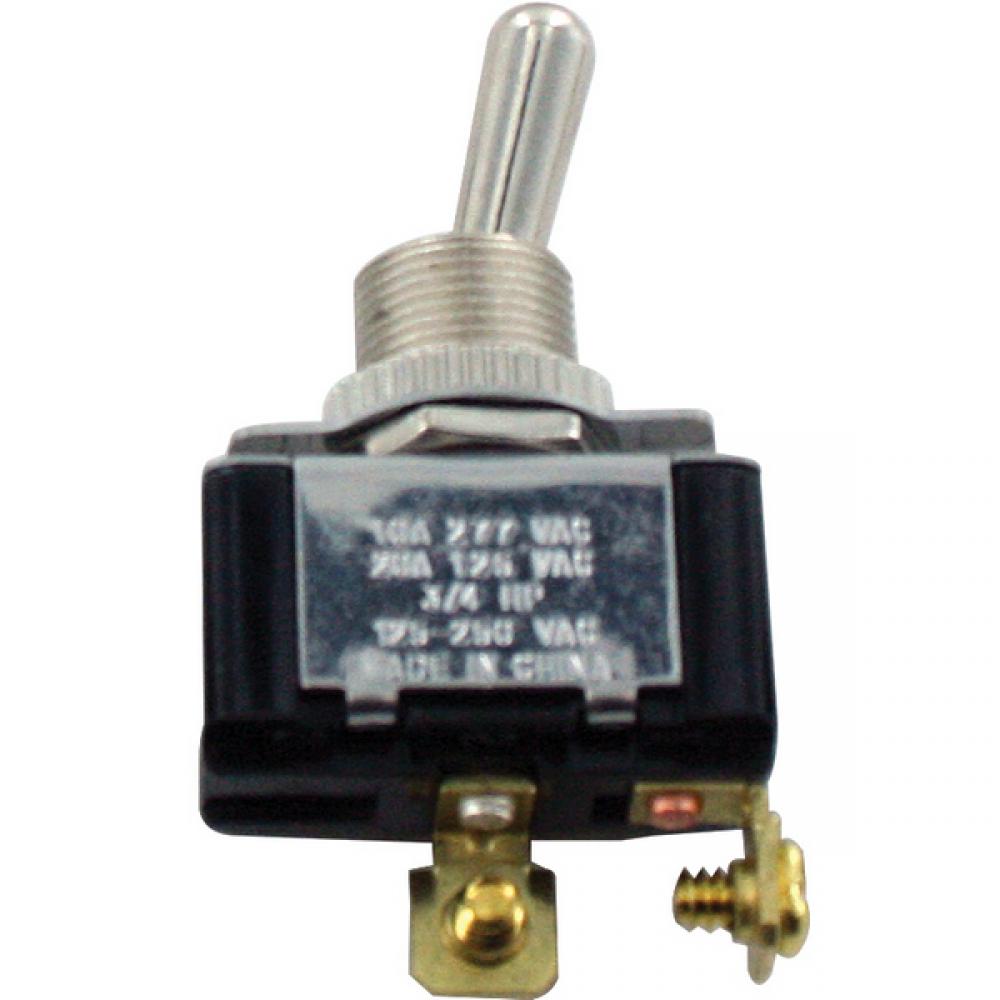 SWITCH TOG MD ON/OFF 2-SCREW CHR HAN -25PK