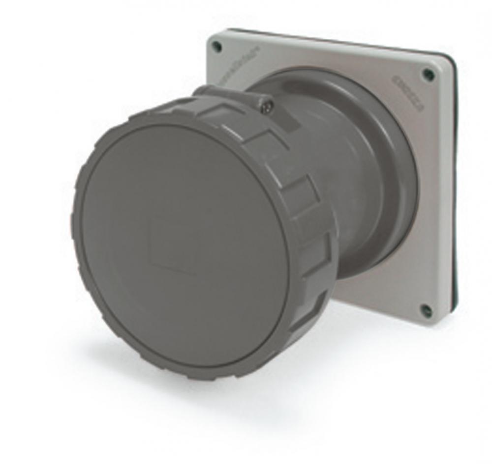 RECEPTACLE 2P-E IP67 100A 5h 277V AC