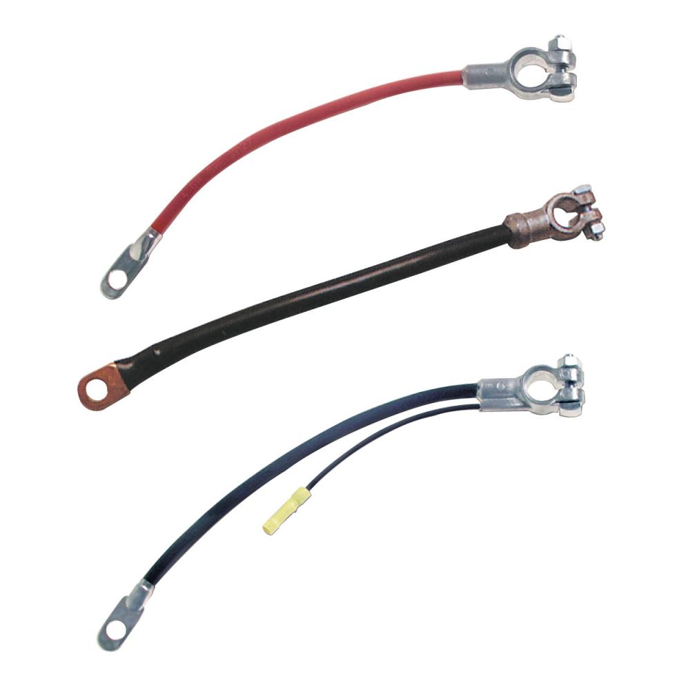 BATT CBL 4GA-TOP POST NO LEAD 38Inch BLACK