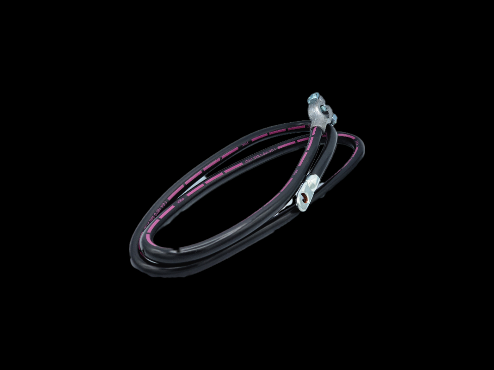 BATT CBL 2-1GA TOP POST NO LEAD 58 BLACK