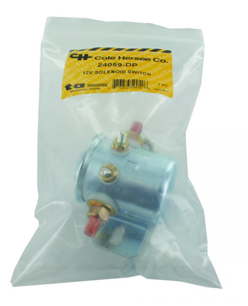 SOL,12V,17.5OHM,CONT,4STUD,BAG DISPLAY PK