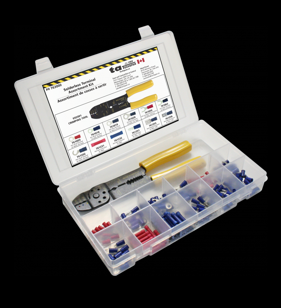 150PC Solderless Terminal (Professional Series) + Tool Assortment Kit