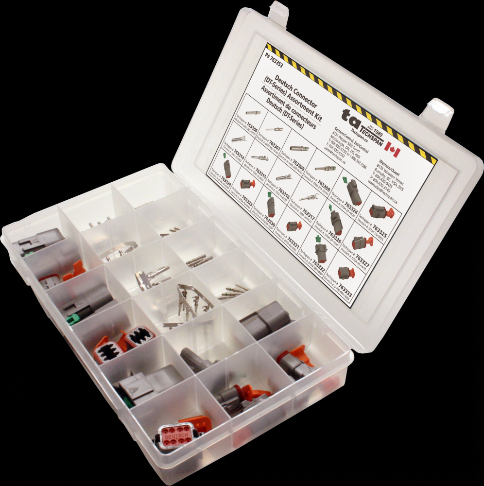 98PCS Deutsch Connectors Assortment Kit - (Mini Flip Kit Series)