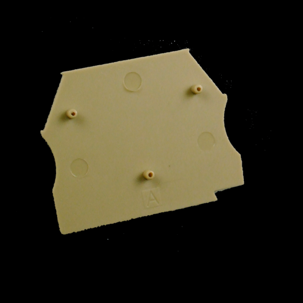 END PLATE 2.5-10MM FEED THRG TERM.