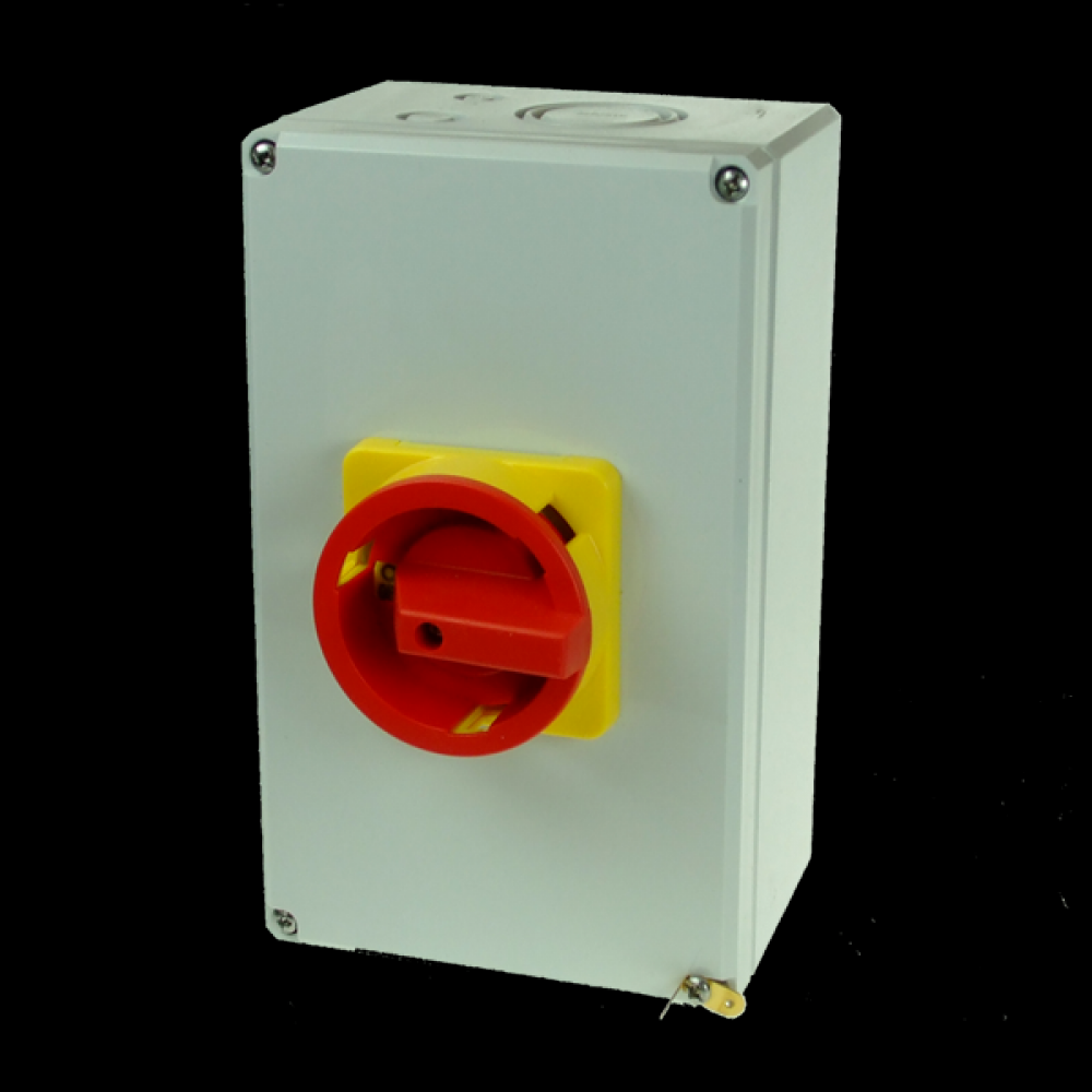 ISOLATOR 4P,63A,ENCLOSED IP65